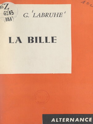 cover image of La bille